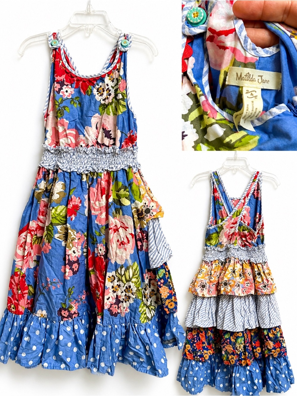 Matilda Jane Ruffled Maxi Dress - size 4